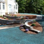 Wall, Walkway and Lawn Installation